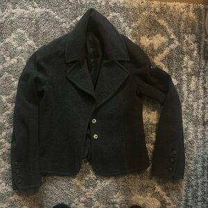 Fitted wool jacket like blazer. Classic!